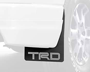 TRD 赤 マッドフラップ 4枚セット200系ハイエース TRD ハイエース 200系 全車用 TRD マッドフラップ (レッド