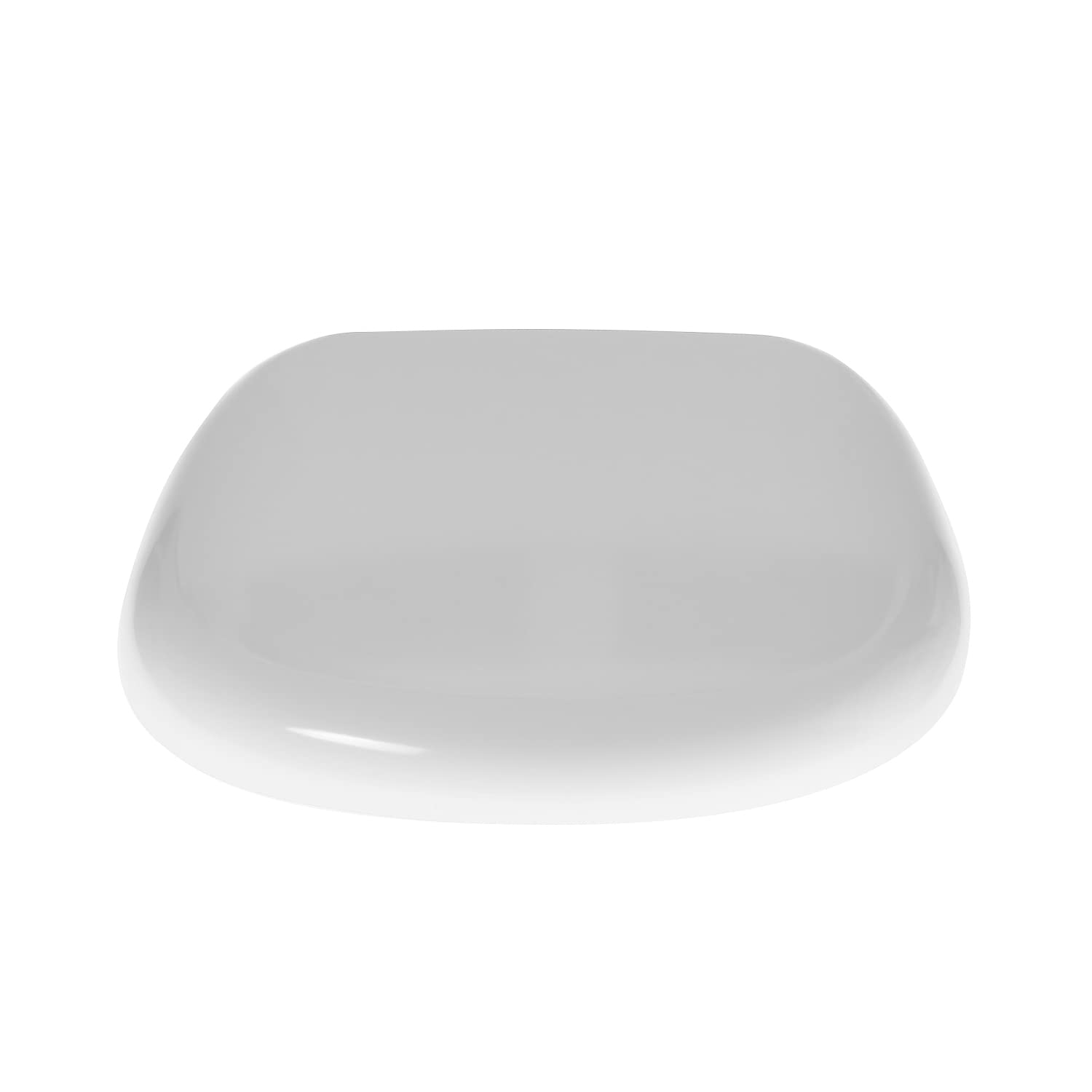 Copriwater per ART CERAM TEN AVVOLGENTE come ORIGINALE TERMOINDURENTE BIANCO cerniera inox