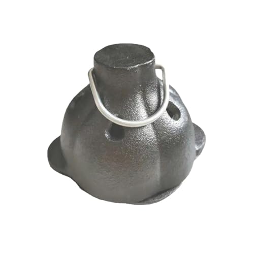 Thewasc Boîte De Fumage en Fonte À Haute Température Rôtissoire Ail pour Barbecue Plein Air Four Légumes Et Viande Fumoir Fonte Sûr