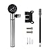 160PSI Road Bike Pumps Portable Compacts Hand Air Pumps Inflator with Gauge Bicycles Tire Cycling Accessories Portable Road Tire Air