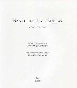 Hardcover Nantucket Hydrangeas Book