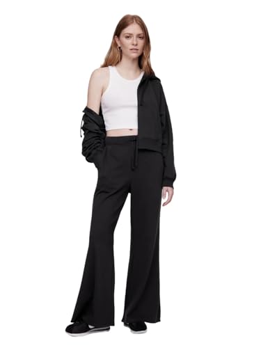 GAP Women's French Terry Wide Leg Pant