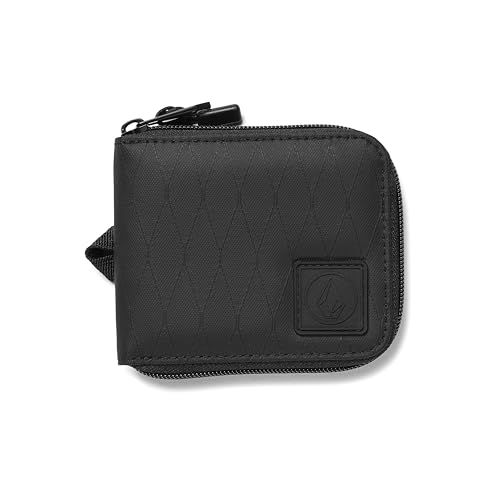 Volcom Venture - Cartera Plegable con Cremallera para Hombre, Color Negro, Talla única, Cartera con Cremallera Plegable Venture Volcom Venture - Cartera Plegable con Cremallera para Hombre, Color Negro, Talla única, Cartera con Cremallera Plegable Venture