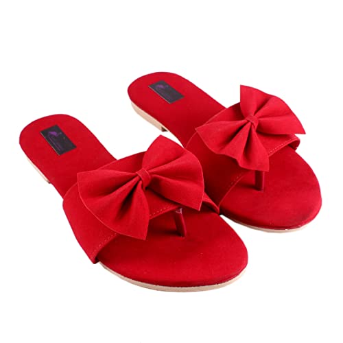 Image of Red Flamingo Womens And Girls flat sandal