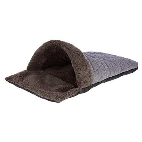 Kerbl Pet Sac de Couchage Thea Marron/Bleu, 40X70X12cm