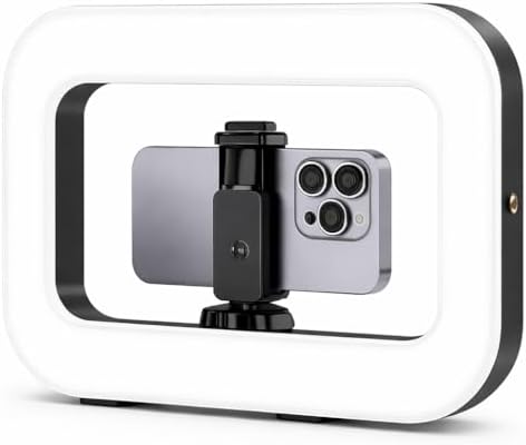 Iluminação Selfie Luz LED Ring Light Estabilizador com Suporte Ce...
