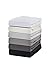Produktbild Hometex Premium Textiles Exclusive Spannbettlaken Spannbetttuch bis 25 cm Steghöhe | Bettlaken 100% Baumwolle | 160 g/m² | ÖKO-TEX Standard |(140-160x200 cm | Steghöhe bis zu 25 cm, Grau)
