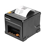 NetumScan - 80mm 300mm/s Thermal Receipt Printer, USB with Auto Cutter Cash Drawer, USB and Ethernet Interface, Compatible with Windows/Mac/Linux, Kitchen Printer