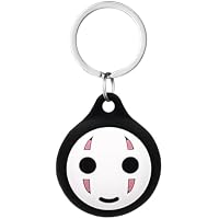 AXFEE Llavero para AirTag Silicona, 1PCS Llaveros AirTag Funda