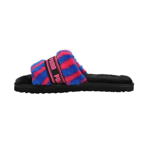 PUMA Womens Fluff Wild Slide Casual Slippers Casual - Black3