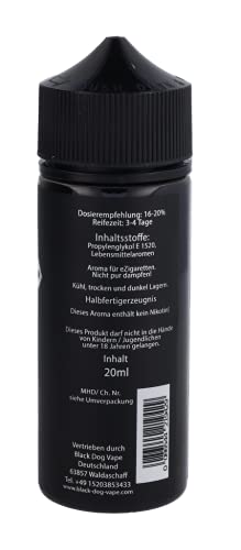 Black Dog Vape Aroma Cafe Royal, 20 ml – Bild 3