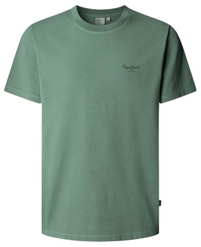 Pepe Jeans Herren Jacko T-Shirt, Grün (Woods Green), XS – Ansicht 1