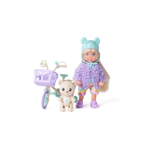 Simba Evi Love Teddy Bike muñeca 12 cm para 3 años miniatura 2