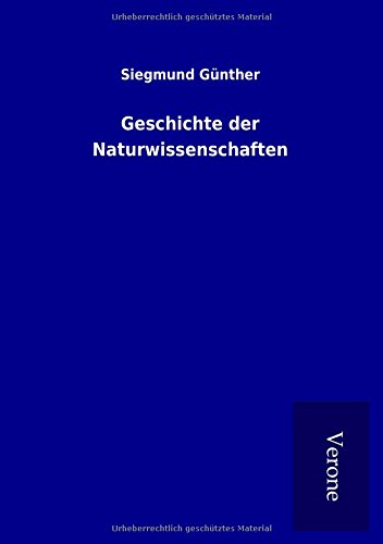 Geschichte der Naturwissenschaften