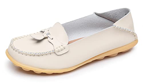 Image of VenusCelia Women's Decoration Comfy Walking Flat Loafer