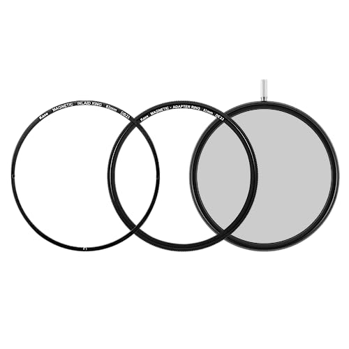 Filtre magnétique 82 mm CPL ND variable en verre optique Kase haute précision