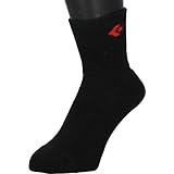 [コンバース] バスケットボール 靴下 クッションソックス ブラック/レッド