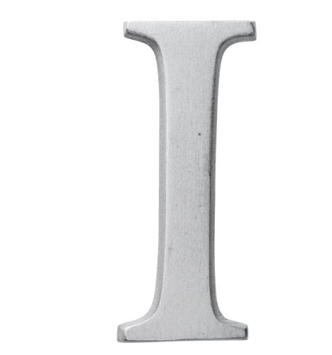 Letra "I" aluminio... ABC Alu letter Räder Design