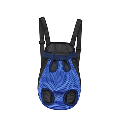 HEMOTON Adjustable Pet Carrier Backpack for Dogs Cats Front Legs Out Design Hands Travel Bag for and Comfort Walks