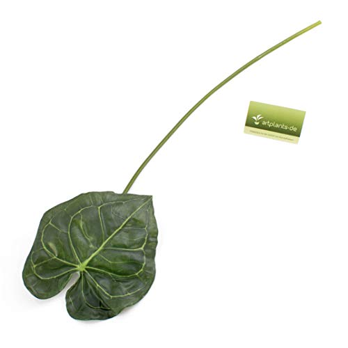 Artplants.de Foglia di anthurium Artificiale
