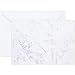 Invitation Paper 50-Pack Double Sided Gray Marble Granite Invitation Paper for Wedding Announcements, Party Invites, Graduation, Envelopes Included - 5 x 7 Inches