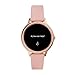 New Fossil Women's 42MM Gen 5E Stainless Steel and Silicone Touchscreen Smart Watch, Color: Pink (Model: FTW6066)