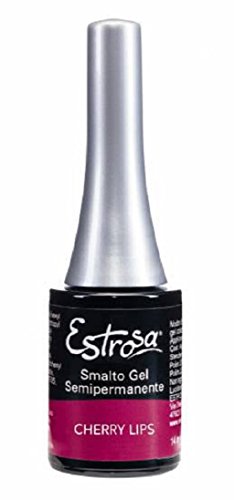 Estrosa Smalto Unghie Gel Semipermanente Cherry Lips, 14 ml