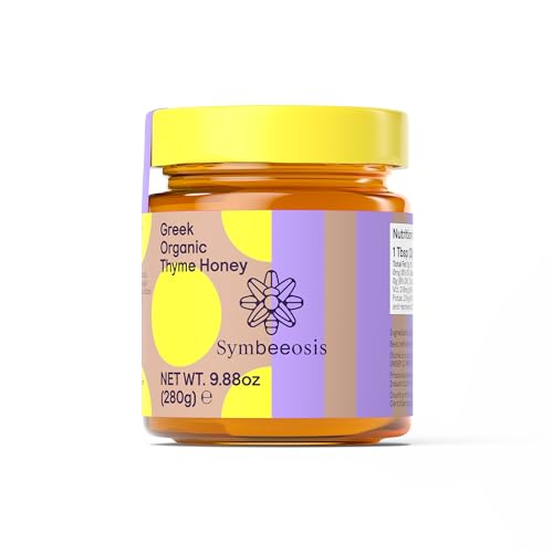 Miel orgánica de tomillo griego Symbeeosis 280g y 525g miniatura 1