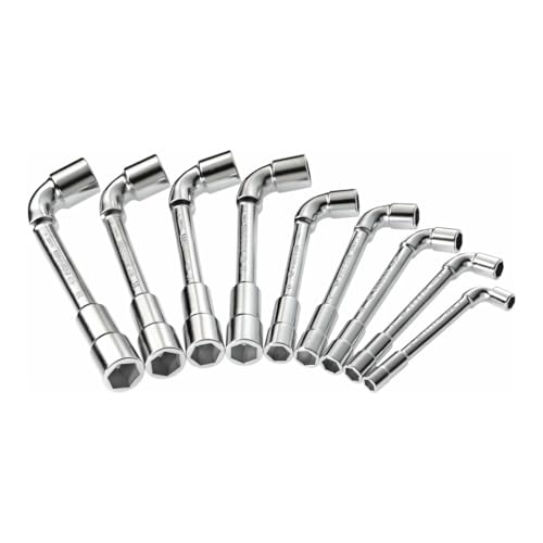 Jeu de 9 clés à pipe débouchées FACOM - 75.J9PB