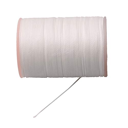 Hilo para coser cuero 0.45mm blanco poliéster miniatura 3