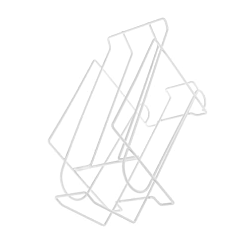 FUNOMOCYA 1pc Automatic Covering Storage Rack for Beverages Versatile Fridge Organizer for Cans and Bottles for Kitchen Bar and Home Use Sturdy White Design