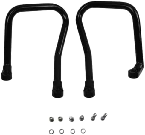 Motorcycle Rear Saddlebag Guard Crash bar for 2018-2024 Harley Softail Heritage Classic FLHC and FLHCS models