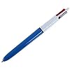 BIC 4-Colour 725419 Retractable 4 Colours Ballpoint Pen, 0.4 mm - multi-colour