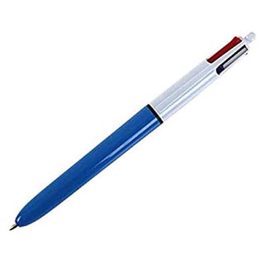 BIC Stylo bille rechargeable 4 couleurs - M - 801867