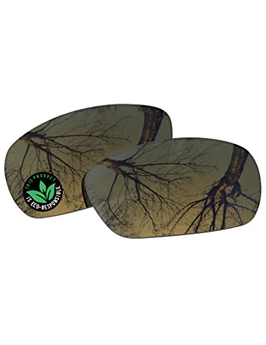 Image of Raydi Polycarbonate Replacement Lenses & Nosepads for Maui Jim Black Coral MJ249 Sunglasses