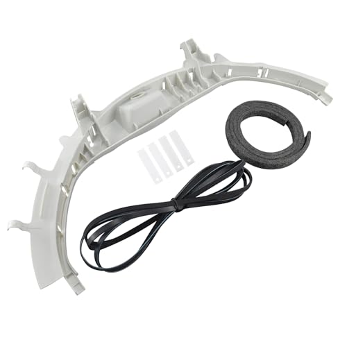 WE49X20697 Dryer Bearing Kit Compatible with GE Dryer Contains Top Bearing WE3M26 Drum Felt WE9M30 (WE09X20441) Drive Belt WE12M29 Bearing Slides WE1M1067 (WE1M481) Glide Slides WE1M504 (WE1M333)