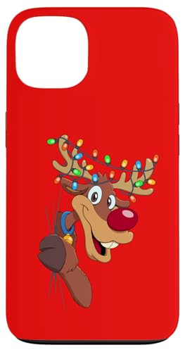 Reindeer Christmas Xmas Men Women Boys Girls Family �X�}�z�P�[�X iPhone 13 �p