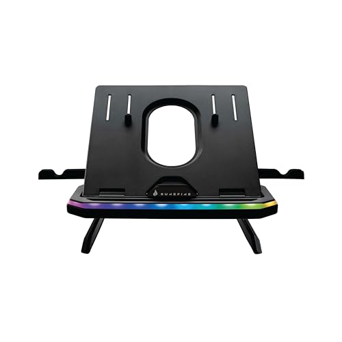 SureFire Portus X1 Support pour ordinateur portable jeu RGB 10 17.3 - vue 2
