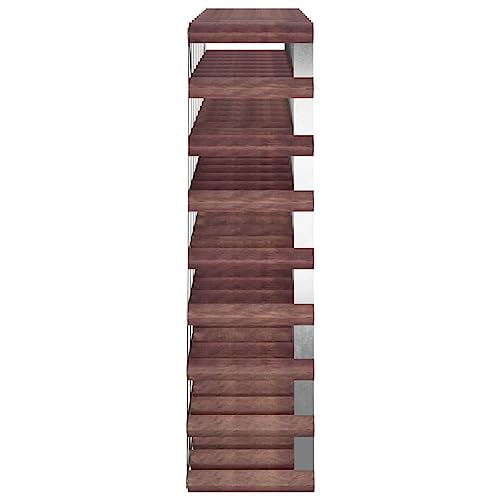 Soporte para 72 botellas SKM madera pino marrón miniatura 3