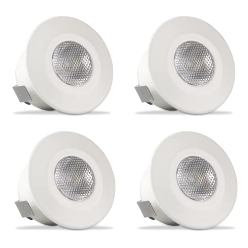 Image of Surya 2W LED Prime SPOT Light, Ceiling SPOT Light (Cool Day Light) (Pack of 4)