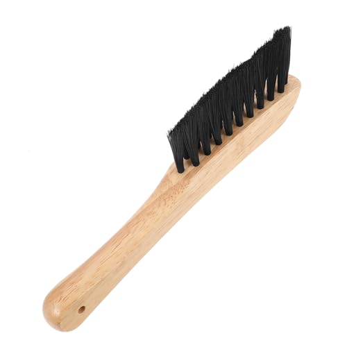 HANABASS Wooden Handle Pool Table Cleaning Brush Felt Cleaner for Billiard Tables Essential Pool Table Brush for Maintaining Your Game Surface Durable and Convenient Accessory