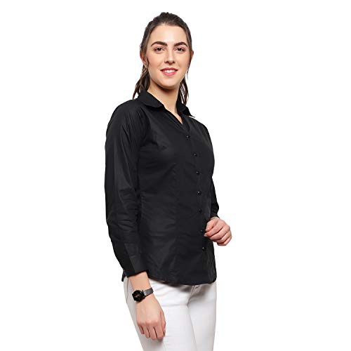 Image of Blue RoninWomen Stylish Western Official Formal Shirts for Women Regular fit Shirts for Women
