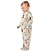 Emelivor Colorful Boots Beige Newborn Baby One-Piece Sleepers Cotton Infant Footed Pjs for Boys Girls