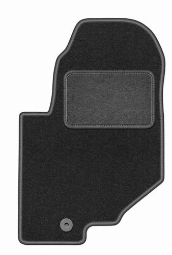 Alfombrilla de Terciopelo para SsangYoung Rexton IV SUV 7 Plazas Grafito