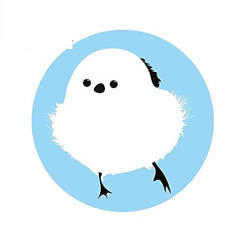 13 cm x 12,7 cm für Chubby Round Bird Shima Enaga Autoaufkleber Anime Windschutzscheibe Kühlschrank 13 cm x 12,7 cm für Chubby Round Bird Shima Enaga Autoaufkleber Anime Windschutzscheibe Kühlschrank