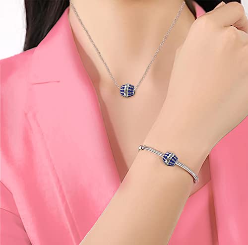 Birthday Cake Birthstone Jan-Dec Crystal Charm Womens Beads Charms for Bracelets Mother Son Daughter Mom Wife Sister Jewelry2