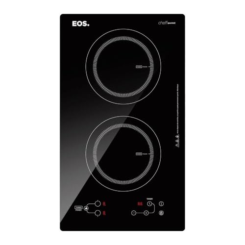 Cooktop de Indução 2 Bocas Portátil Eos Cheff Gourmet Preto 3300w Eci02epp 220v