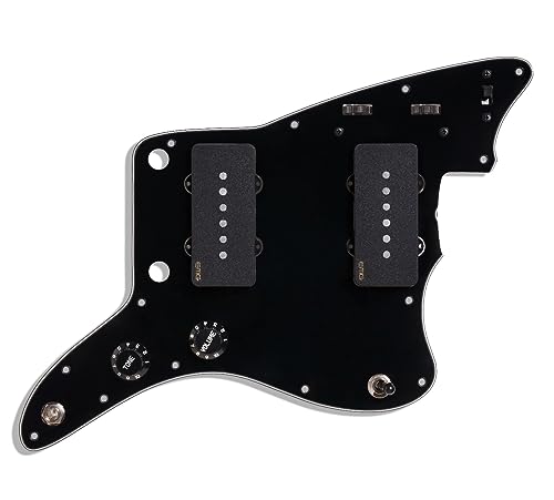 Pickguard EMG JMaster 7756.00 Noir plaque de protection câblée guitare