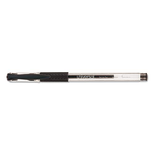 Bolígrafo roller gel Universal 39510 negro media docena miniatura 2