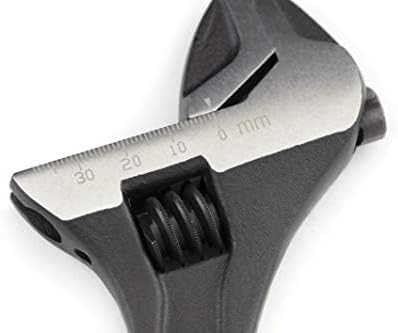 SATA 10-Inch Professional Extra Wide Jaw Adjustable Wrench with Forged Alloy Steel Body and a Chrome Plated Finish - ST47124 image 4